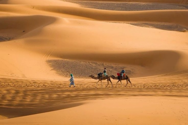 Plan the perfect 1 Week Morocco Itinerary. Discover Chefchaouen, Fes, the Sahara Desert, Ait Ben Haddou, and Marrakech the Red City.